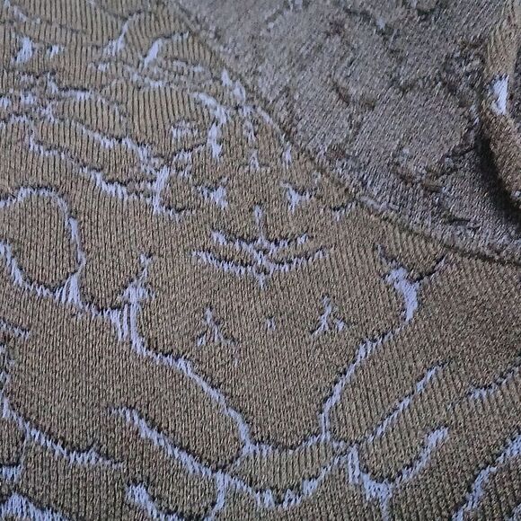 Catherine Malandrino zip up black and navy floral print moto runway jacket Sz S - Picture 7 of 7